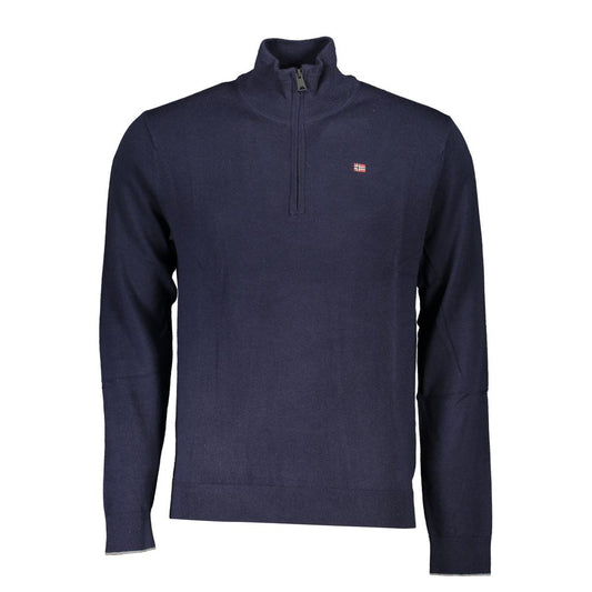 Napapijri Blue Fabric Sweater NA-25288-S