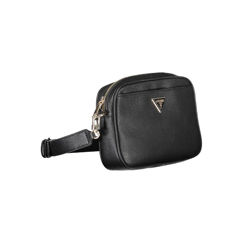 Guess Jeans Black Polyethylene Handbag GU-26295