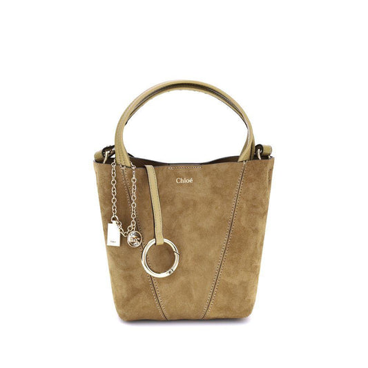 Chloé Suede Spin Handbag CHCH25AS812P9921BBB