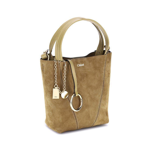 Chloé Suede Spin Handbag CHCH25AS812P9921BBB