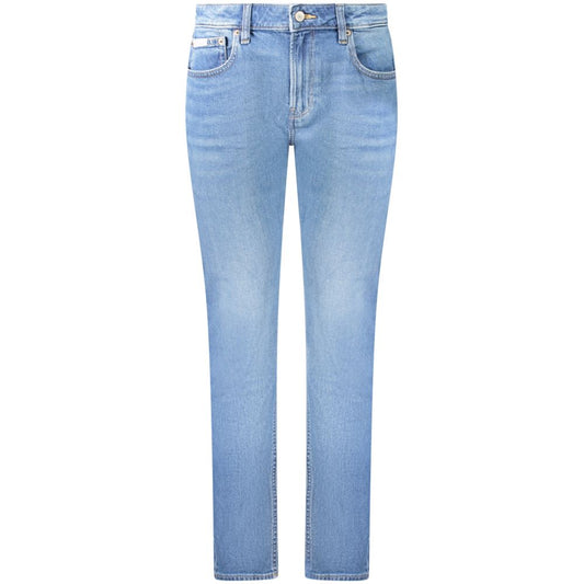 Calvin Klein Blue Cotton Jeans & Pant CA-39022-W26