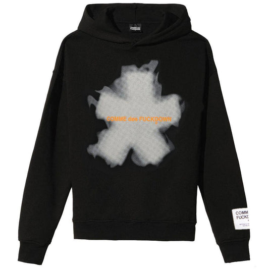 Comme Des Fuckdown Black Cotton Sweater CO-15725-XS