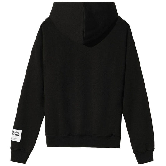 Comme Des Fuckdown Black Cotton Sweater CO-15725-XS