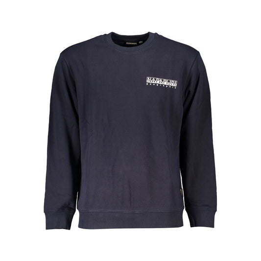 Napapijri Blue Cotton Sweater NA-25260-S