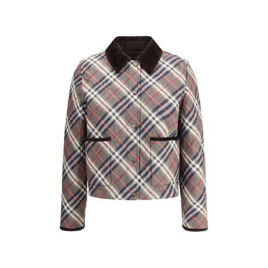 Burberry Check wadded Women Jacket BU-8110384C3170-L