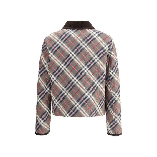 Burberry Check wadded Women Jacket BU-8110384C3170-L