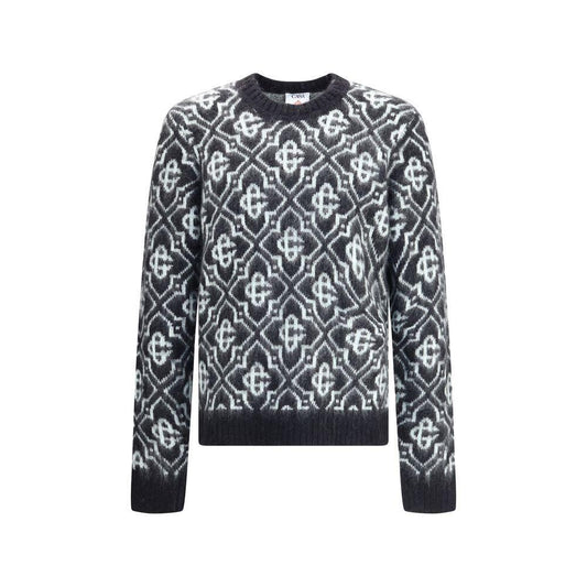 Casablanca Monogram Crew Sweater CA-MPF25KW100402MONOGRAM-XL