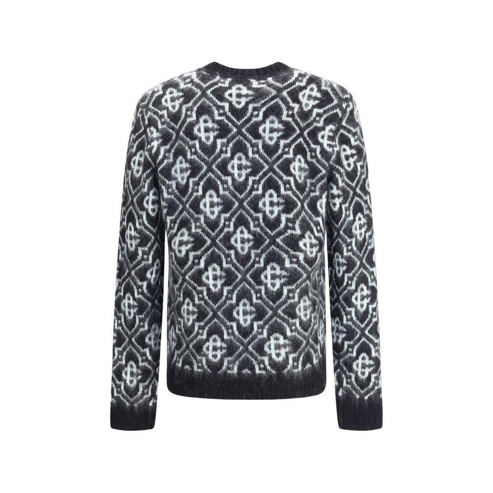 Casablanca Monogram Crew Sweater CA-MPF25KW100402MONOGRAM-XL