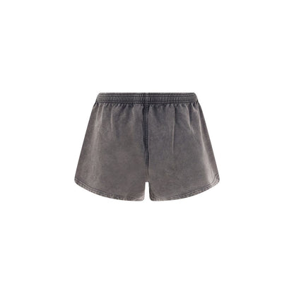 Alexander Wang Gray Cotton Bermuda Shorts