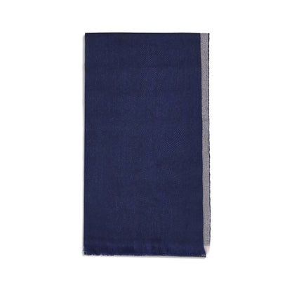 Brunello Cucinelli Blue Cashmere Scarf