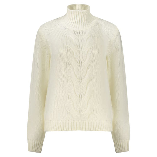 K-WAY White Wool Sweater KW-34388-M