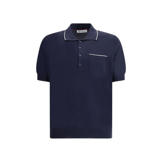 Brunello Cucinelli Polo Shirt whit pocket BR-M29805215CGS29-IT50 | L
