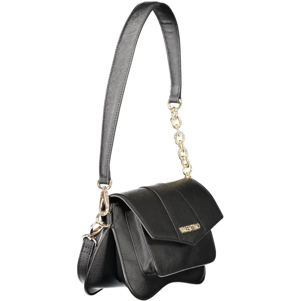 Mario Valentino Black Polyethylene Women Handbag