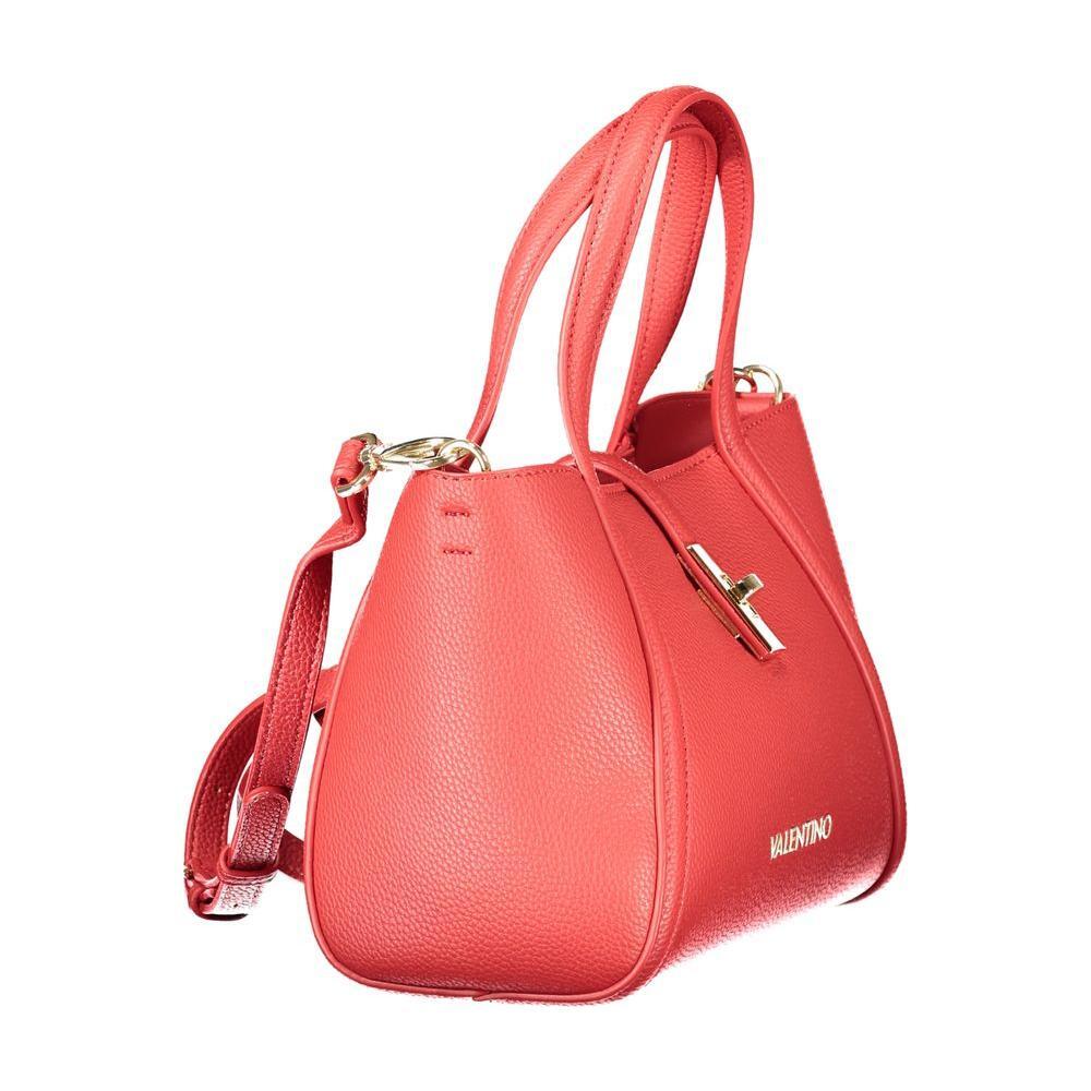 Front view with bag zipped and handles upright.