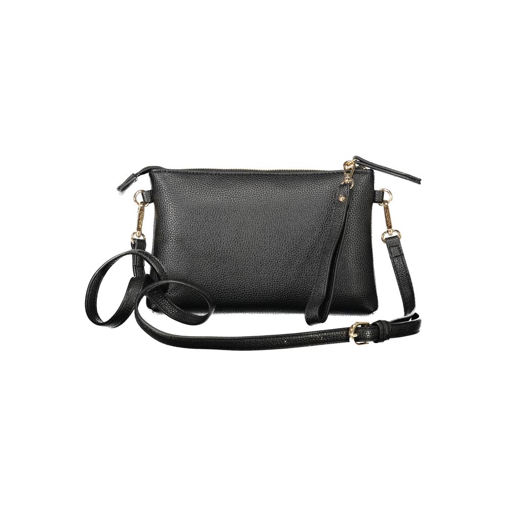 Mario Valentino Black Polyethylene Women Handbag