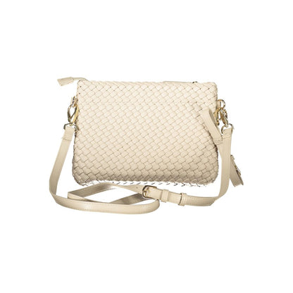 Mario Valentino Beige Polyethylene Handbag