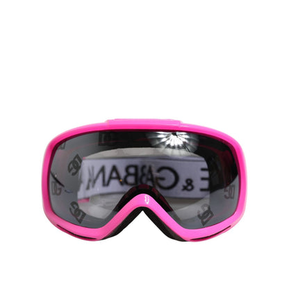 Dolce & Gabbana Fuchsia Pink Logo Ski Goggles DG6182 Mask Sunglasses