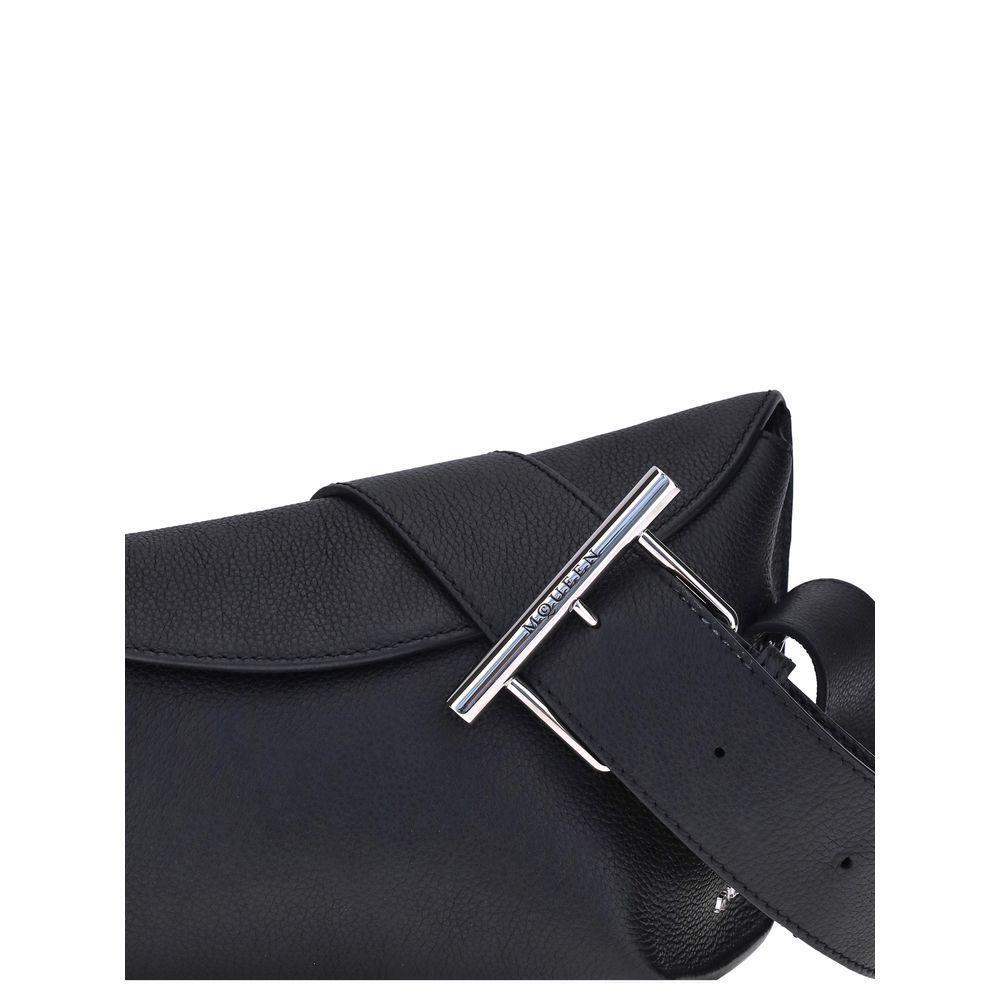Alexander McQueen T-Bar Sling Shoulder Bag AL8346551VDBF1000BB