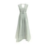 Brunello Cucinelli Silk Long Dress BR-MF940A5336C3265-M