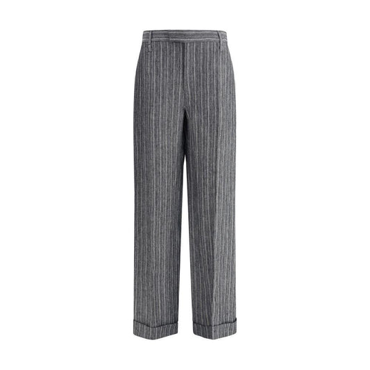 Brunello Cucinelli Linen Pants BR-MH542P8492C001-IT44 | L