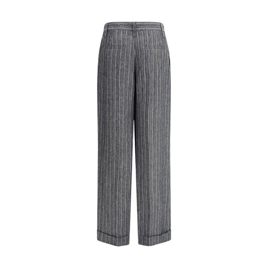 Brunello Cucinelli Linen Pants BR-MH542P8492C001-IT44 | L