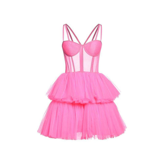 19:13 DRESSCODE Tulle Mini Dress DR-8735140872404-44