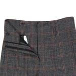 Alberta Ferretti Cotton And Wool Trousers