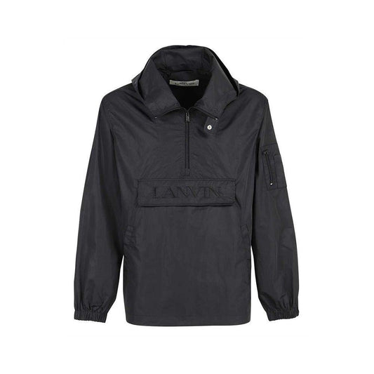 Lanvin Logo Hooded Windbreaker LA-8736452116692-S