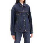 Balenciaga 'Hourglass' Denim Jacket BA-8735207850196-42