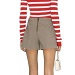 Balmain Houndstooth Shorts BA-8735236358356-36