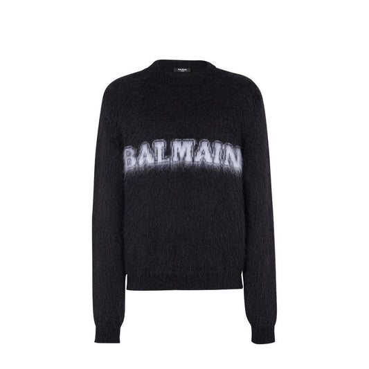 Balmain Logo-Print Jumper BA-8735240126676-S
