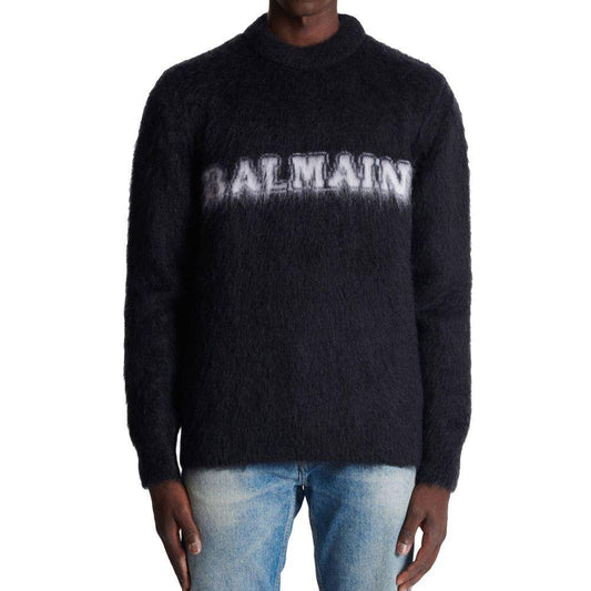 Balmain Logo-Print Jumper BA-8735240126676-S