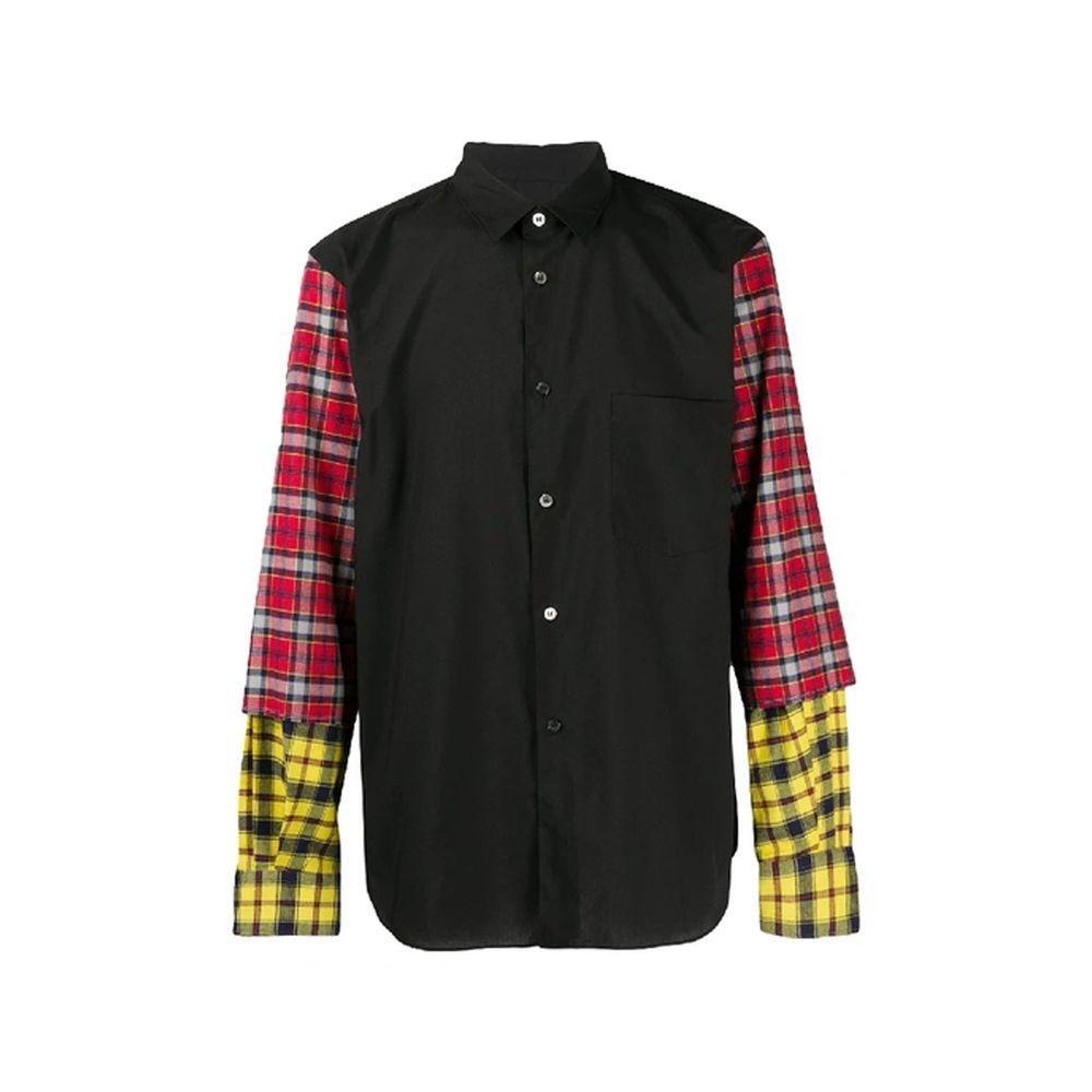 Comme Des Garçons Checked Sleeve Shirt CO-8735330009300-S