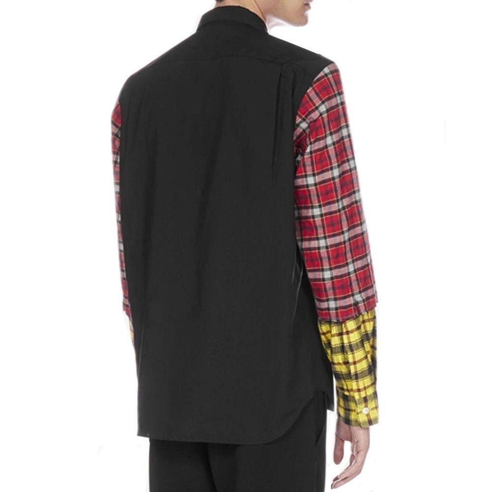 Comme Des Garçons Checked Sleeve Shirt CO-8735330009300-S