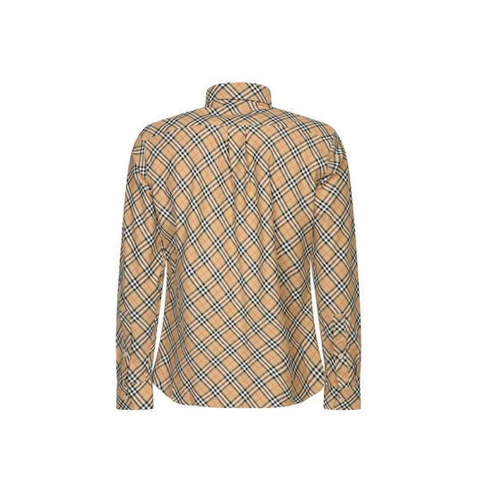 Burberry Sand Check Shirt BU-8848338813140-S