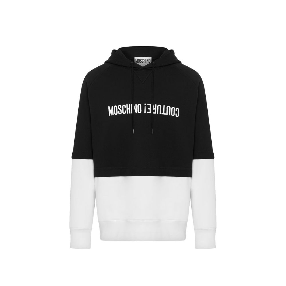 Moschino Black Cotton Sweatshirt