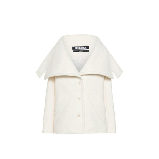 Jacquemus Le Caban Caruso Draped-collar Jacket JA-8776616411348-42