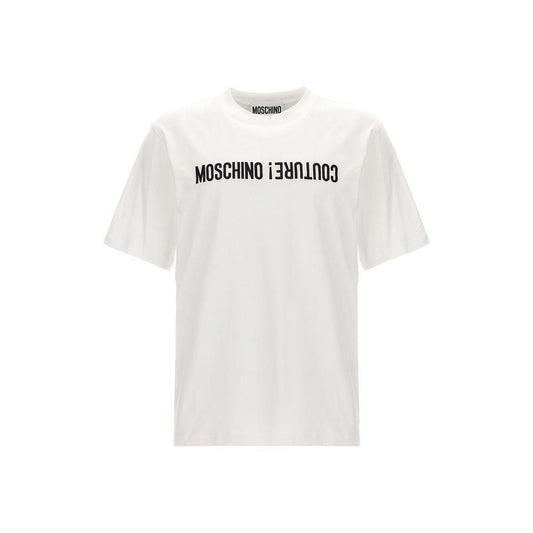 Moschino Upside Down Logo T-shirt MO-8776619491540-M