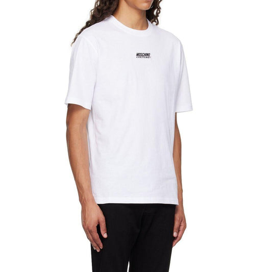 Moschino Logo Embroidered T-Shirt MO-8776624996564-L
