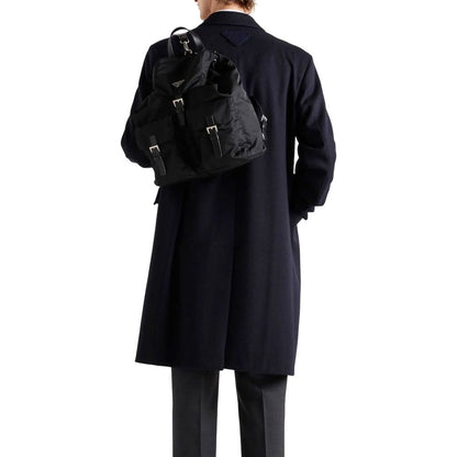 Prada Blue Wool Coat