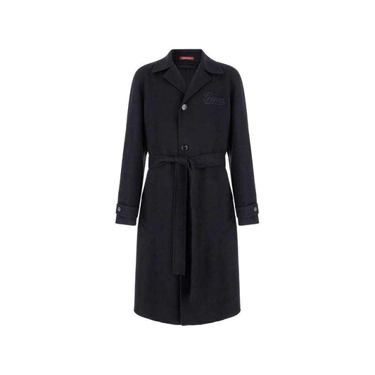 Gucci Wool Long Coat GU-8815788851412-IT50 | L