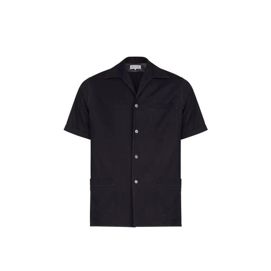 Maison Margiela short-sleeve wool shirt MA-8817440915668-48 | M