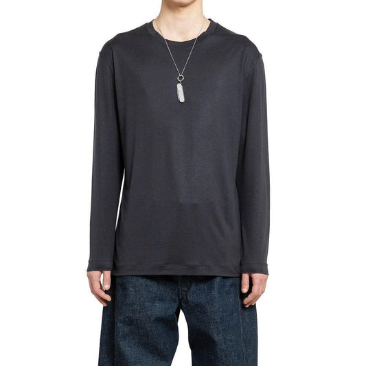 Lemaire Long Sleeve Silk T-shirt LE-8811392368852-L