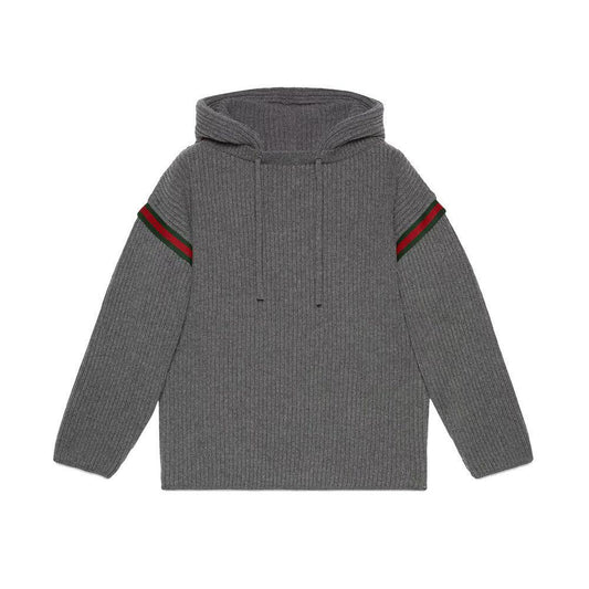 Gucci Wool Zipped Sweatshirt GU-8735495880916-S
