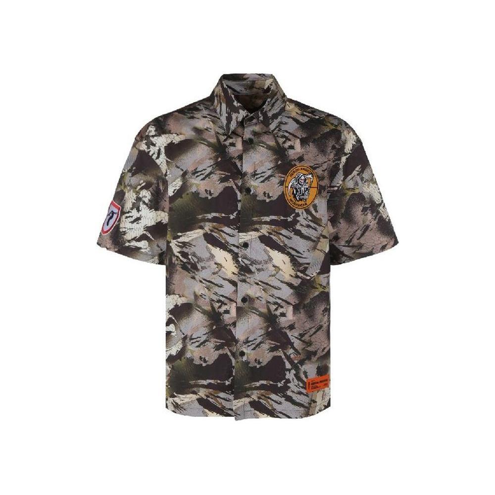 Heron Preston Camouflage Popline Shirt