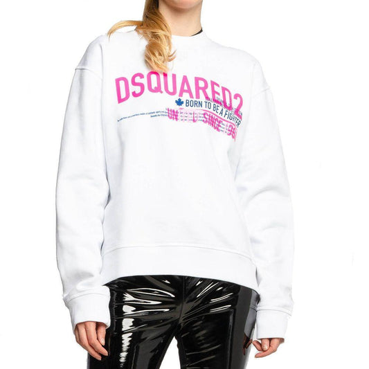 Dsquared² Cotton Logo Sweatshirt DS-8735445090516-S