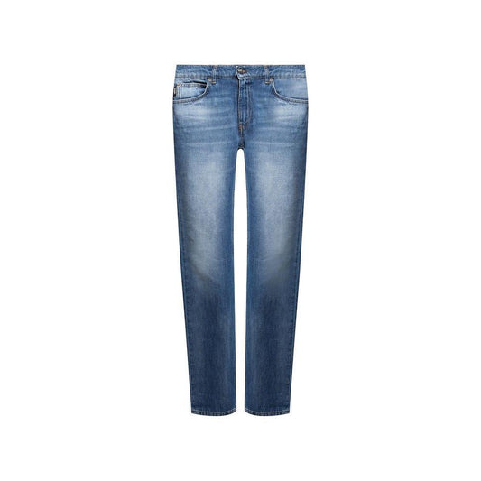 Versace Cotton Logo Denim Jeans VE-8736625164500-W32