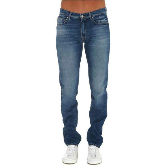 Versace Cotton Logo Denim Jeans VE-8736625164500-W32