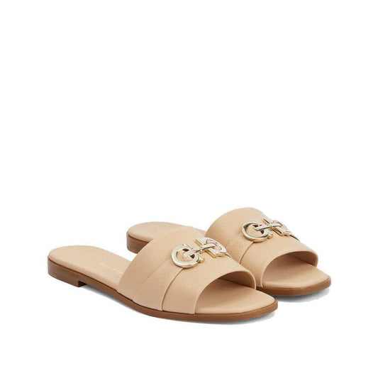 Salvatore Ferragamo Leather Sandals SA-8736574767316-EU35.5/US5.5