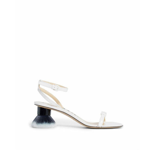 Loewe Petal Brush Leather Sandals LO-8735510102228-EU35/US5